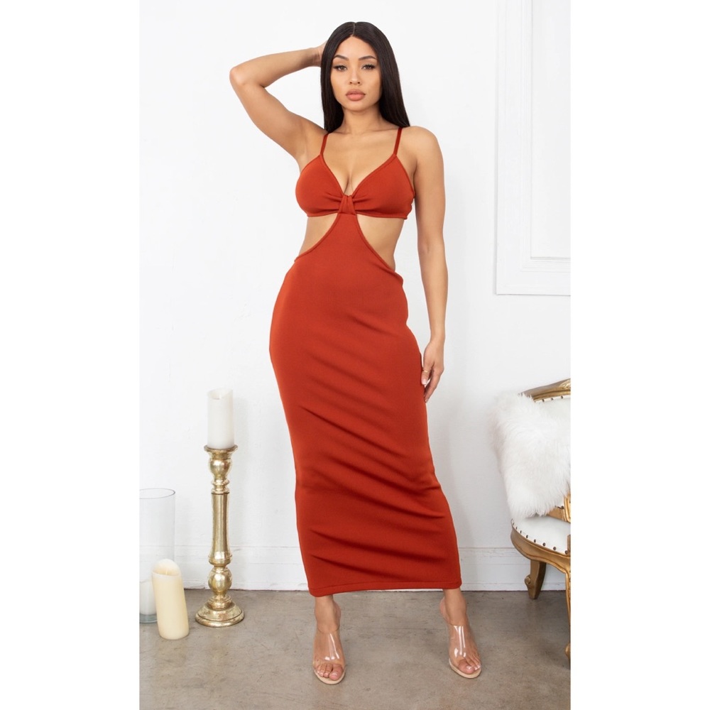 NWOT Cut Out Bandage Dress